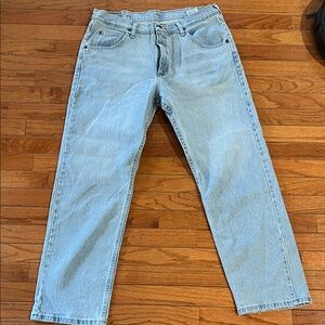 Wrangler Men's Light Blue Bootcut Jeans